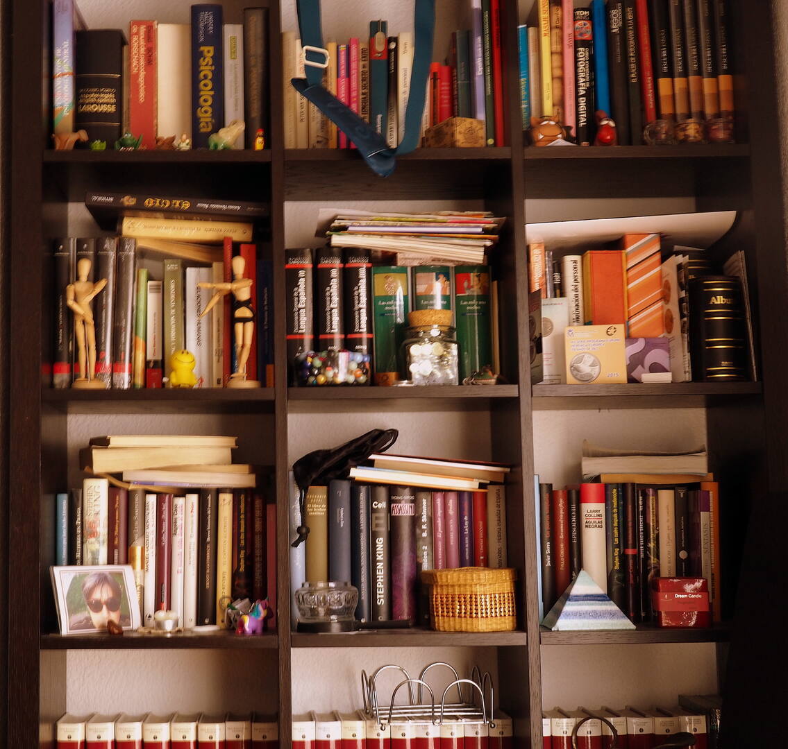 La ausencia del libros.